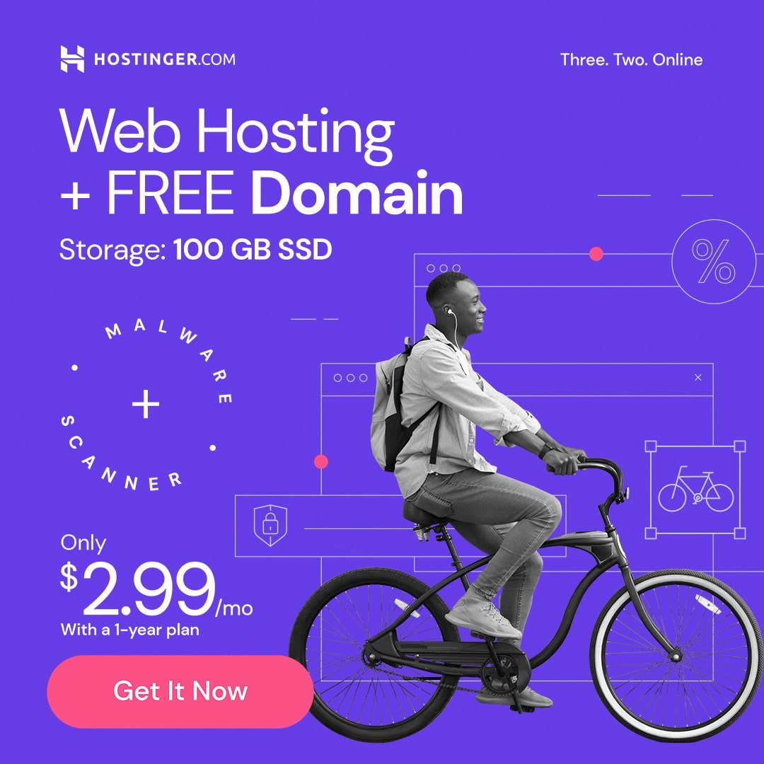 Hostinger web hosting services