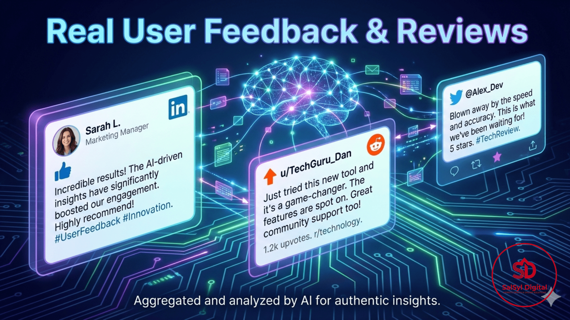 Real user feedback and reviews