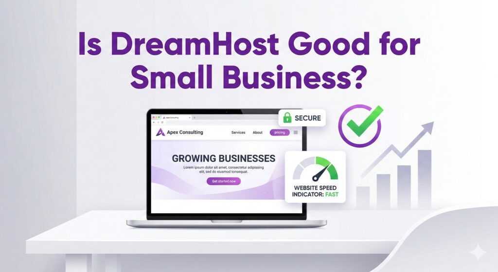DreamHost for Small Business – Honest Review (2026) DreamHost hosting suitable for small business websites