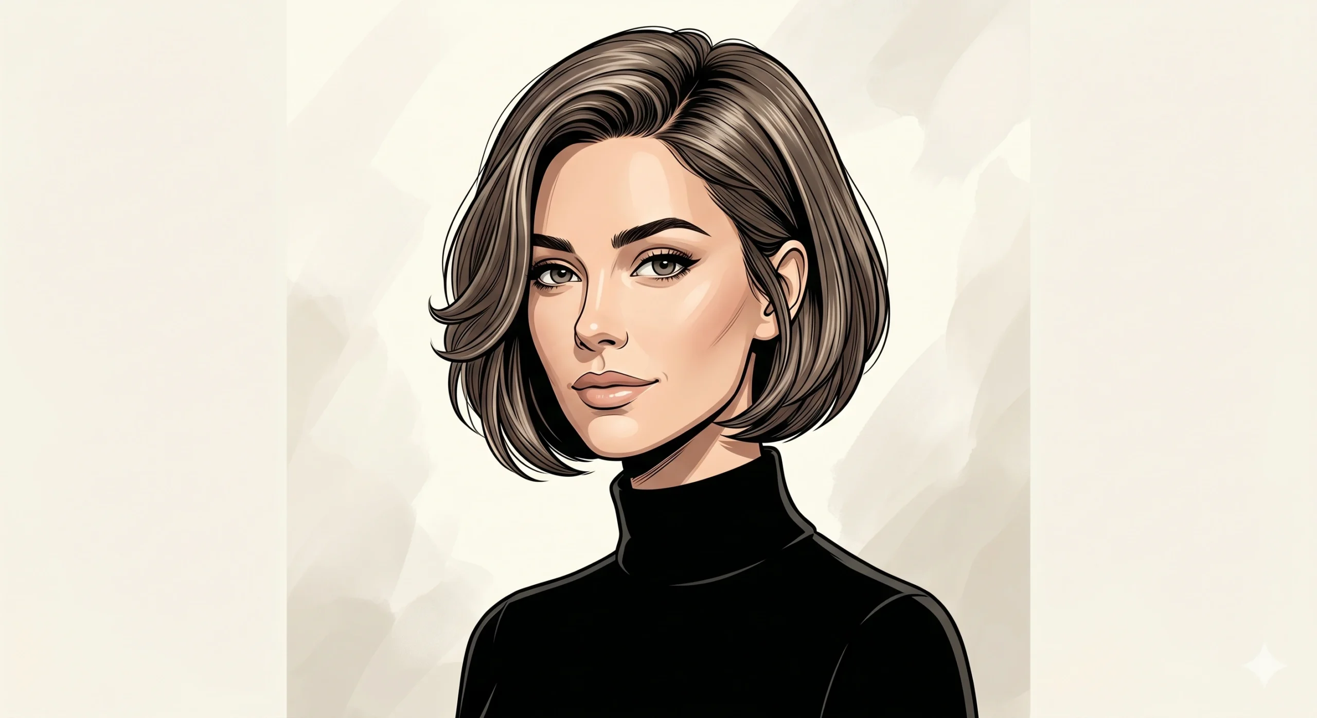 A Cartoon Picture of Olivia Wilson