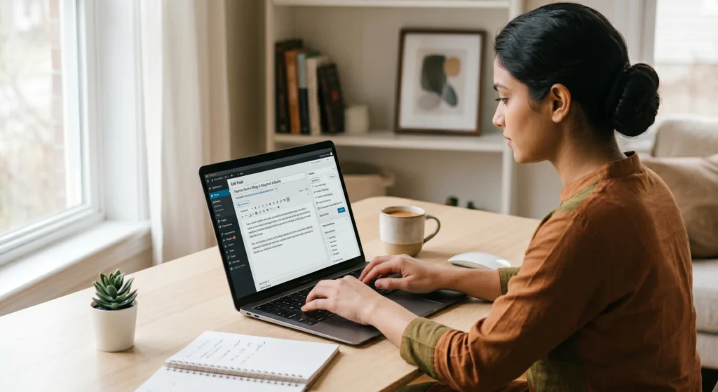 How to start a blog beginner guide workspace