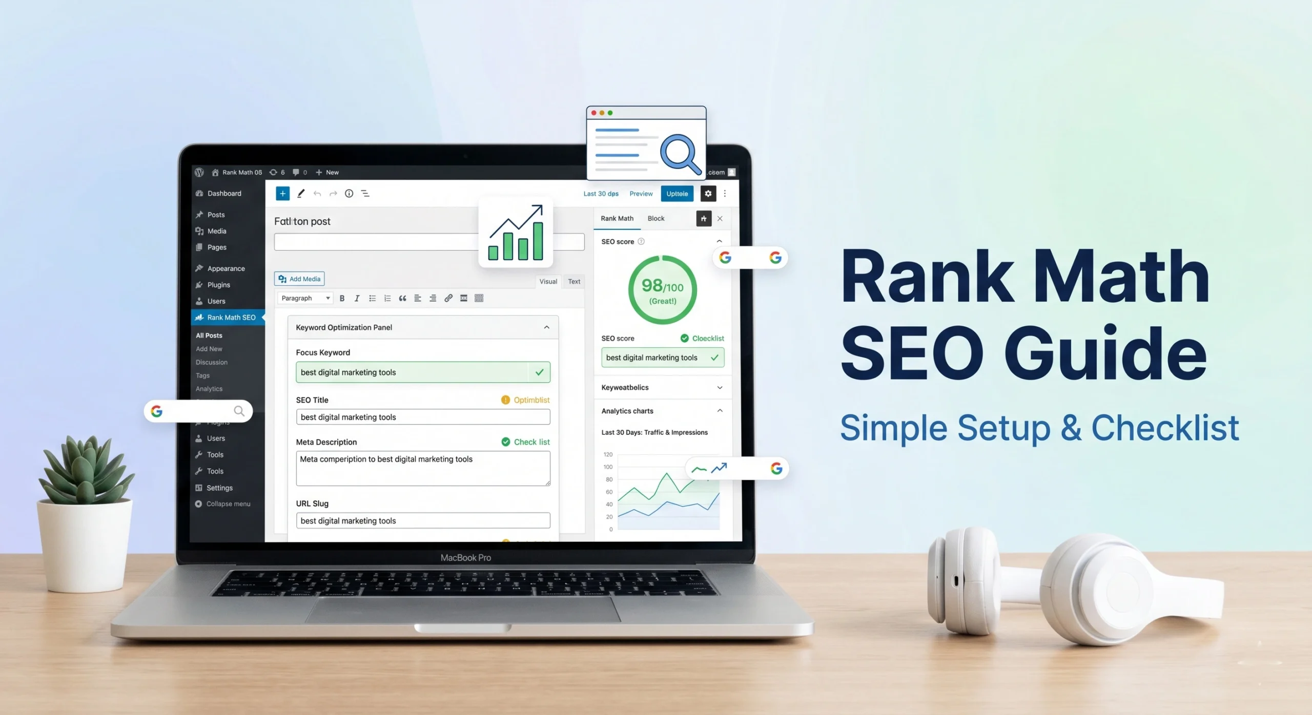 Rank Math SEO Guide for Bloggers & Small Business
