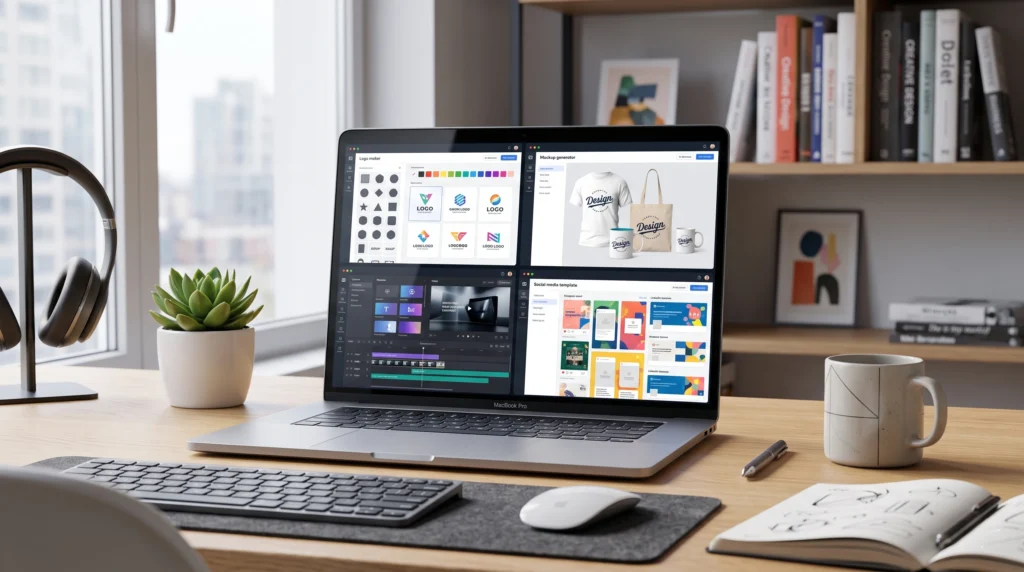 Key features of Envato Placeit branding and video tools