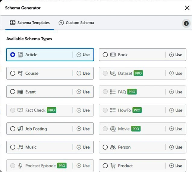 Ultimate Rank Math SEO Checklist (2026): 50+ Powerful SEO Tips Rank Math Schema Generator for structured data