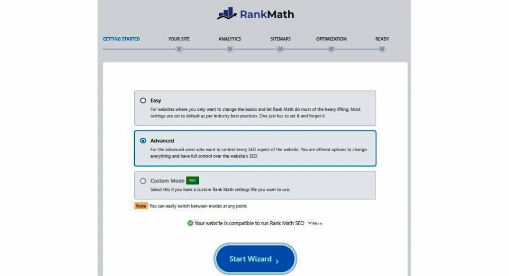 Ultimate Rank Math SEO Checklist (2026): 50+ Powerful SEO Tips Rank Math Setup Wizard configuration in WordPress